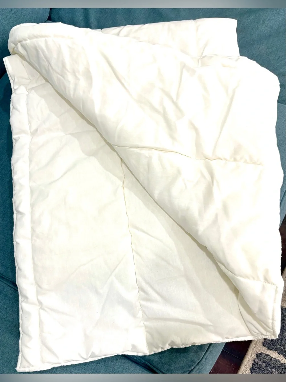 Vintage IKEA Hokus Crib Bedding Set, Including Duvet Cover, Duvet Insert, & Sham